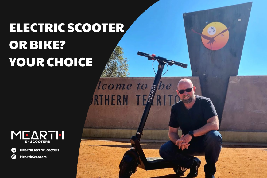 Electric Scooter or Bike? Your Choice