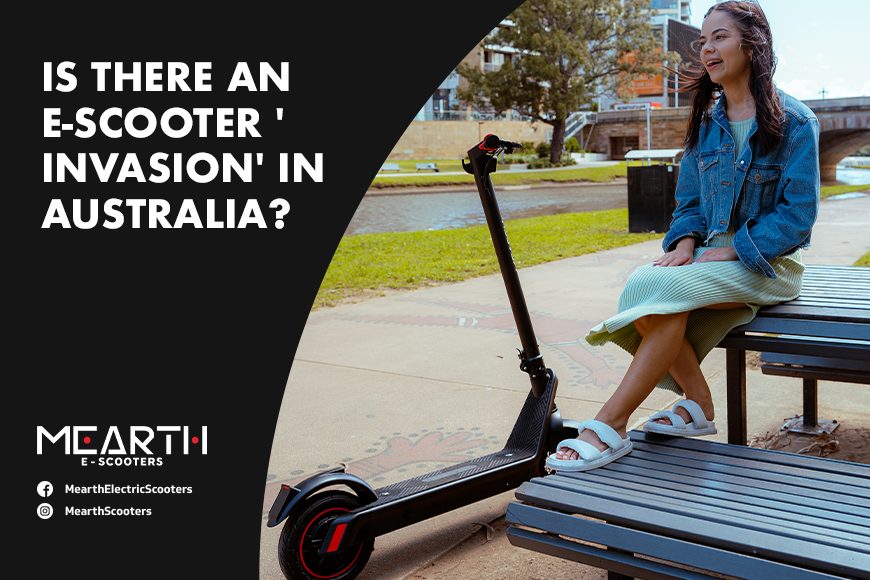 Is there an electric scooter 'invasion' in Australia?
