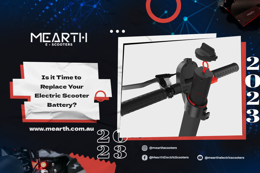 TIME TO REPLACE YOUR ELECTRIC SCOOTER BATTERY?