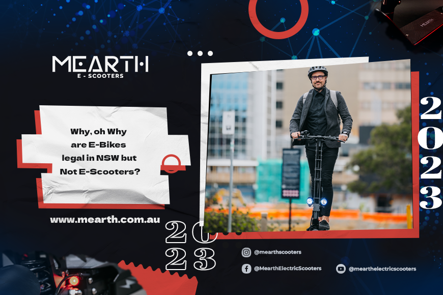 WHY ARE ELECTRIC BIKES LEGAL BUT NOT E-SCOOTERS?