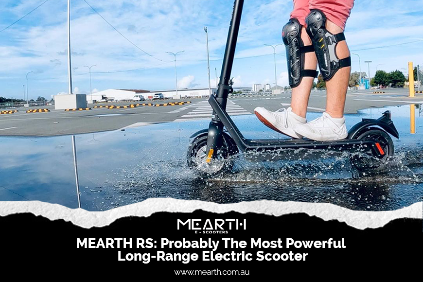 Mearth RS the most powerful long range electric scooter