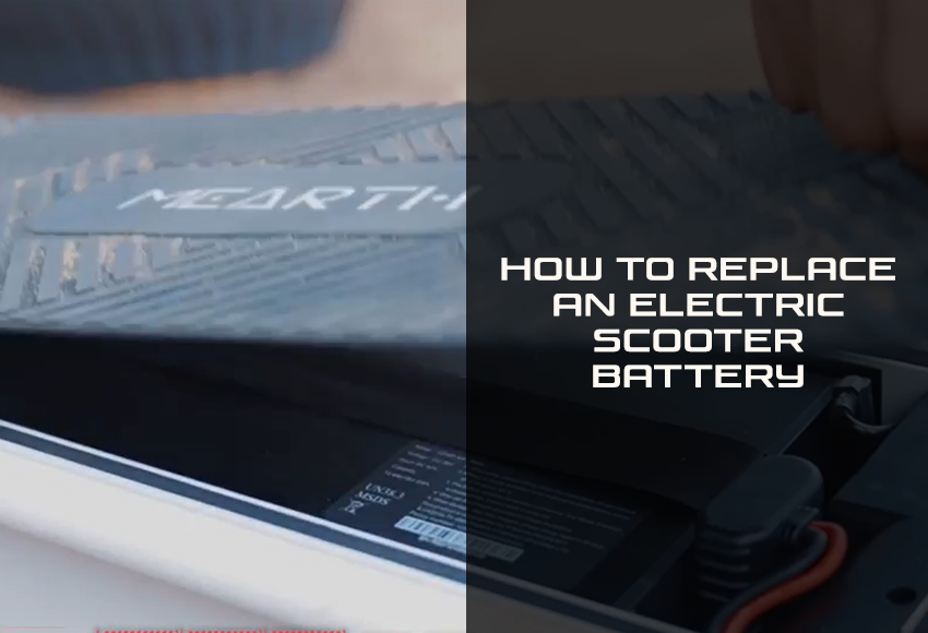 HOW TO REPLACE AN ELECTRIC SCOOTER BATTERY