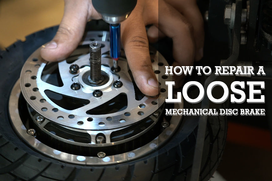 HOW TO REPAIR A LOOSE MECHANICAL DISC BRAKE