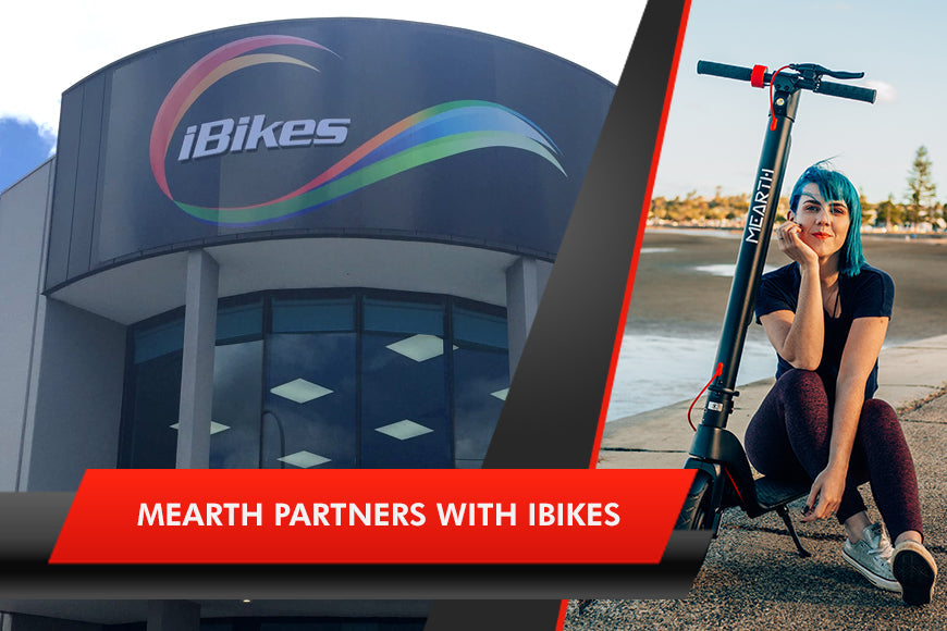 Announcing Mearth’s Latest Partnership with iBikes Australia - Mearth-E-scooter