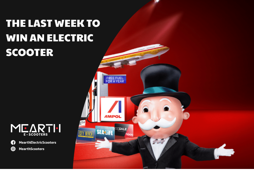 The Last Week to Win an Electric Scooter