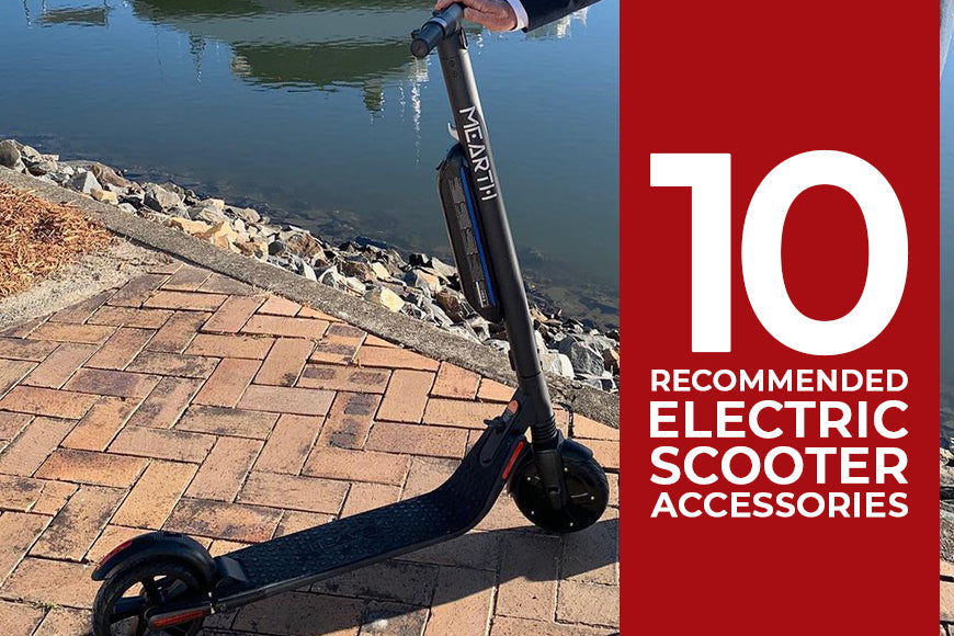 10 Recommended Electric Scooter Accessories - Mearth-E-scooter