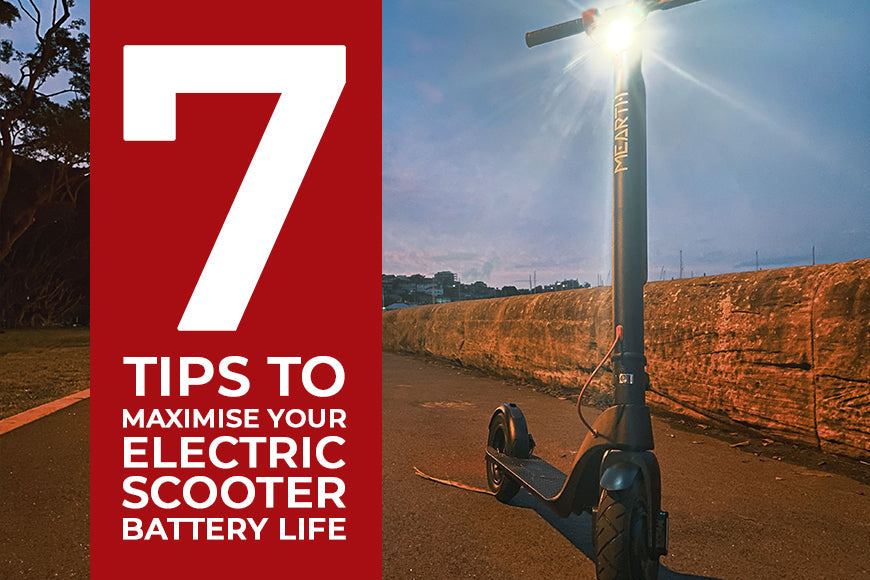 7 Tips to Maximise Your Electric Scooter Battery Life - Mearth-E-scooter