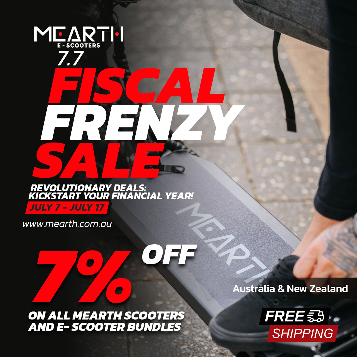 Mearth 7.7 Sale! Fiscal Frenzy Sale