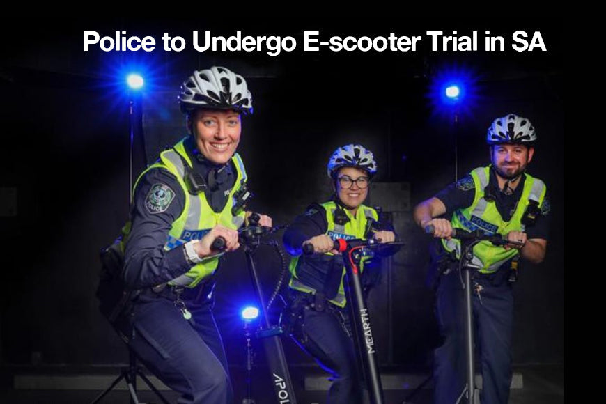 Police to Undergo E-scooter Trial in SA