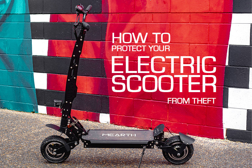 PROTECT YOUR ELECTRIC SCOOTER FROM THEFT