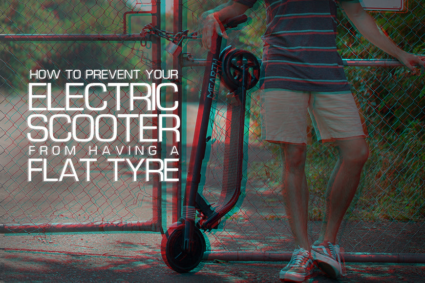 How to Prevent Your Electric Scooter from Having a Flat Tyre