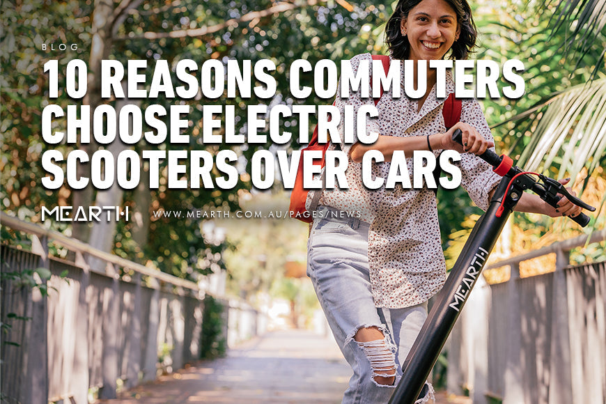 Electric Scooters Over Cars