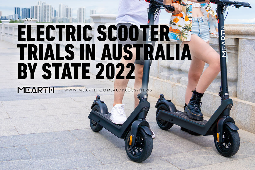 ELECTRIC SCOOTER TRIALS IN AUSTRALIA BY STATE 2022