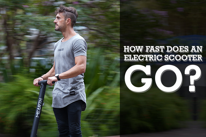 HOW FAST DOES AN ELECTRIC SCOOTER GO?