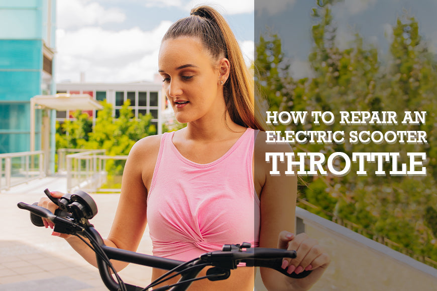 HOW TO REPAIR AN ELECTRIC SCOOTER THROTTLE