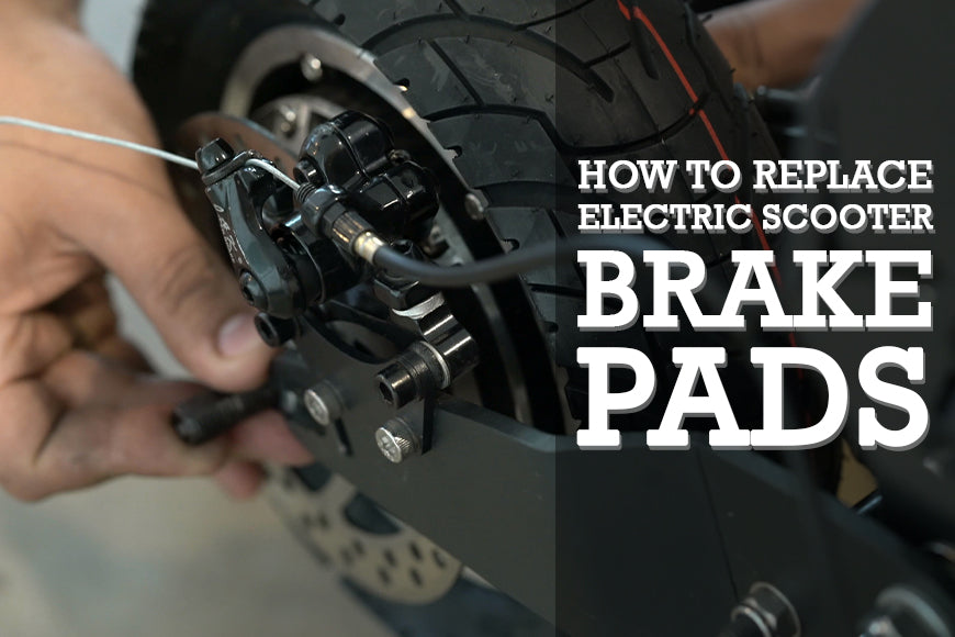 REPLACE ELECTRIC SCOOTER BRAKE PADS