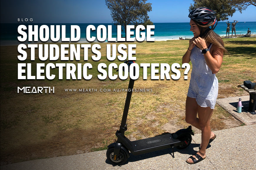 SHOULD COLLEGE STUDENTS USE ELECTRIC SCOOTERS