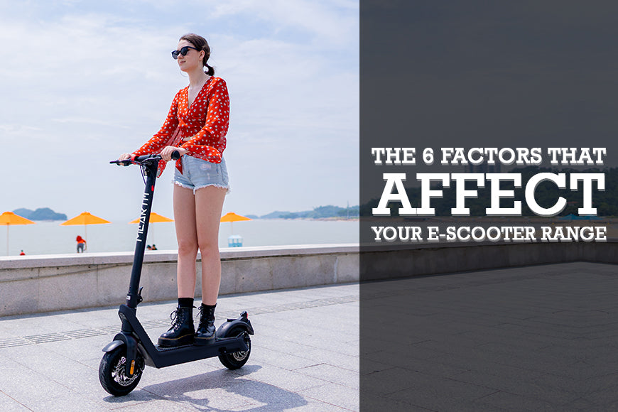 FACTORS THAT AFFECT YOUR E-SCOOTER RANGE