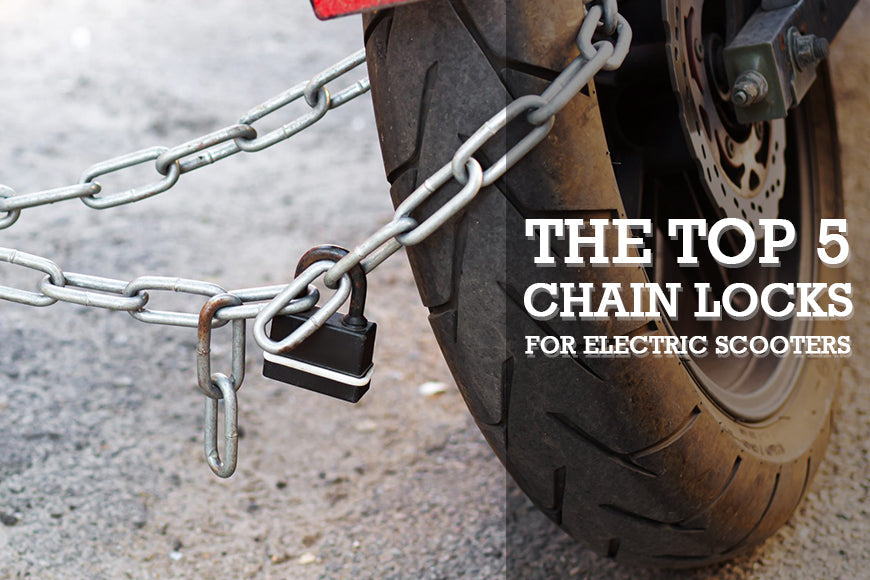 CHAIN LOCKS FOR ELECTRIC SCOOTERS