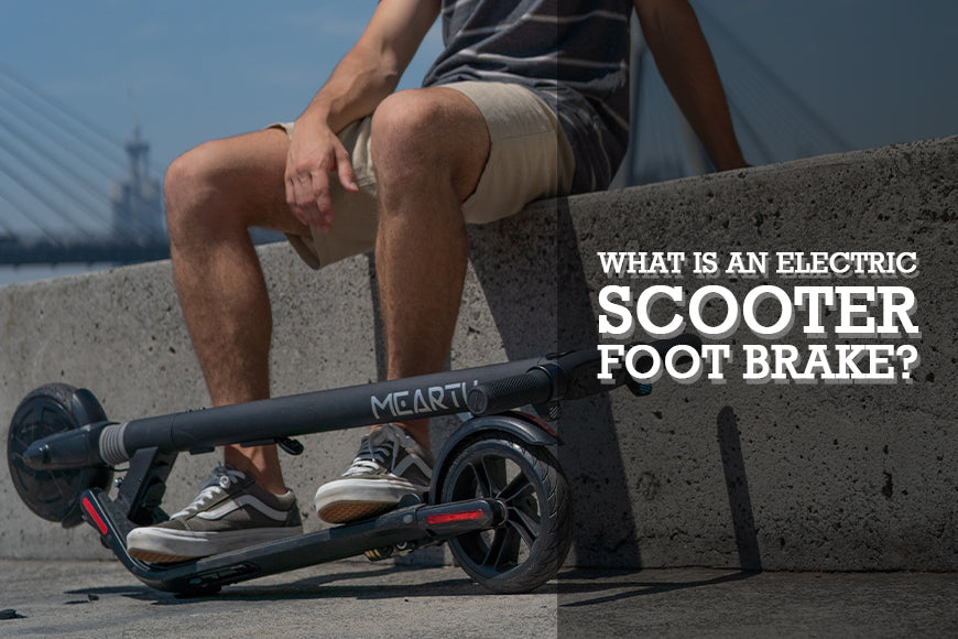 What is an Electric Scooter Foot Brake?