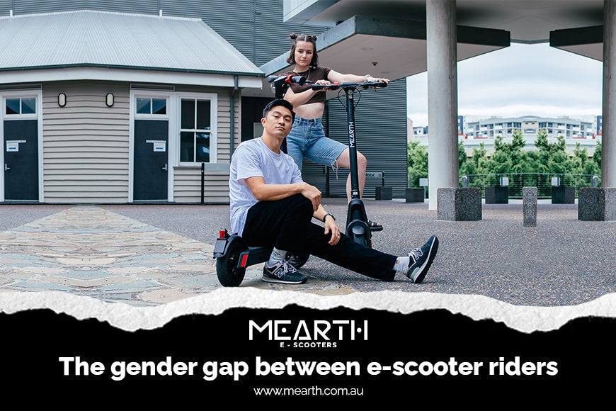 THE GENDER GAP BETWEEN E-SCOOTER RIDERS