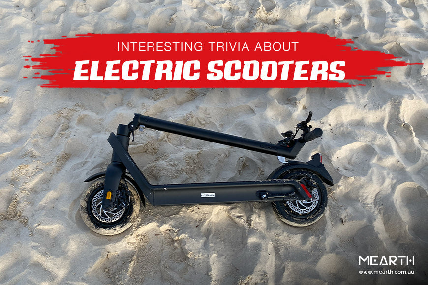 INTERESTING TRIVIA ABOUT ELECTRIC SCOOTERS