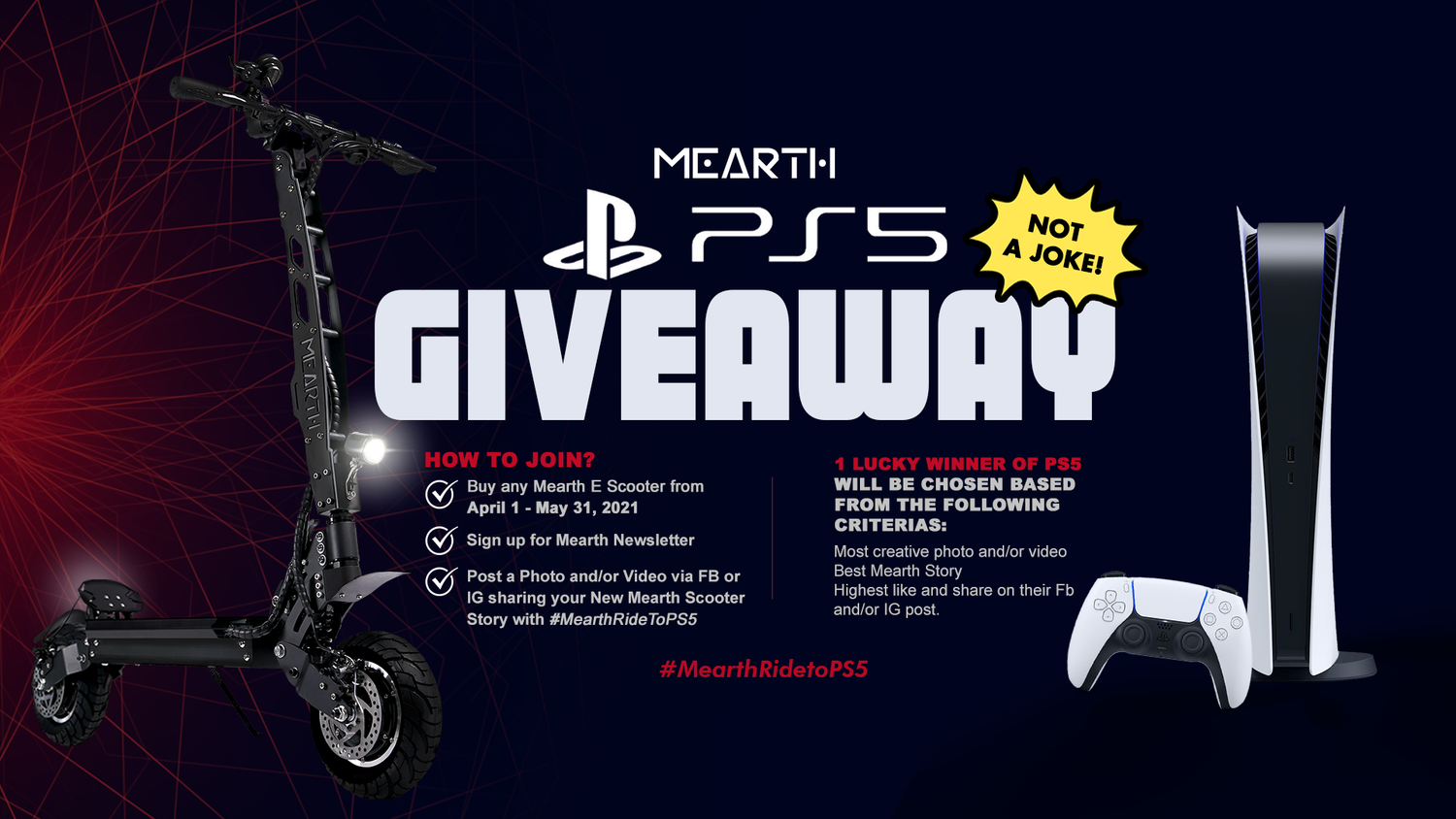 Ride Your Way to a New PS5 with Mearth