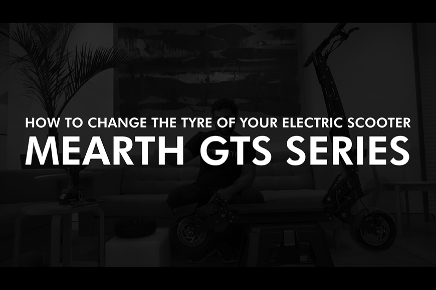 How to Change E-scooter Tyres for the Mearth GTS