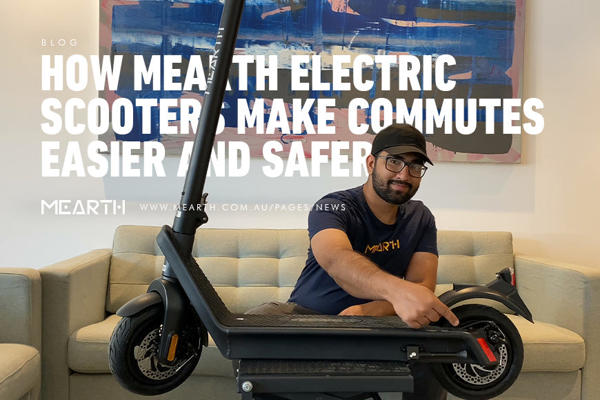 ELECTRIC SCOOTERS MAKE COMMUTES EASIER AND SAFER